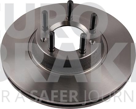 Eurobrake 5815201012 - Спирачен диск vvparts.bg