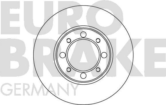 Eurobrake 5815201807 - Спирачен диск vvparts.bg