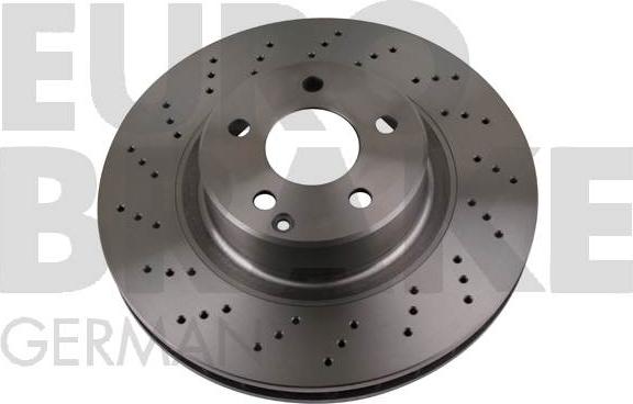 Eurobrake 5815203351 - Спирачен диск vvparts.bg