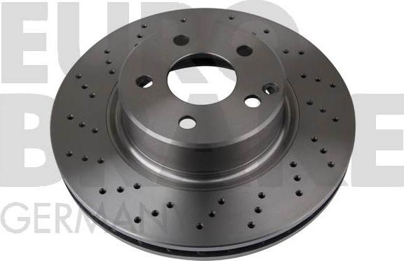 Eurobrake 5815203353 - Спирачен диск vvparts.bg