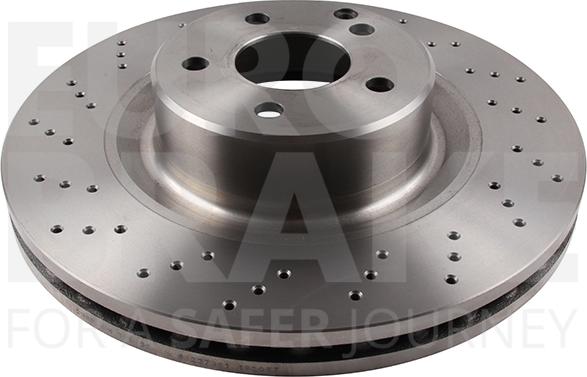 Eurobrake 5815203380 - Спирачен диск vvparts.bg