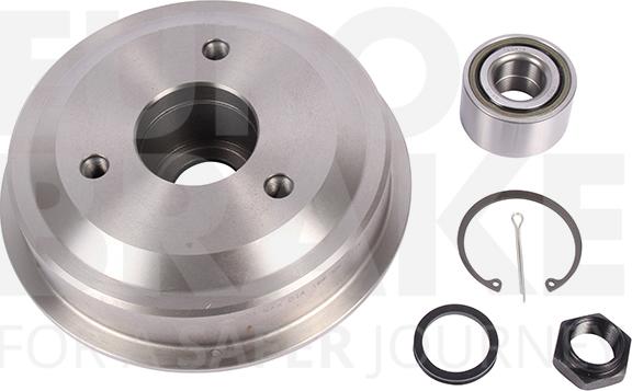 Eurobrake 5825251908 - Спирачен барабан vvparts.bg