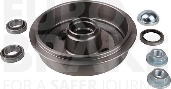 Eurobrake 5825252539 - Спирачен барабан vvparts.bg