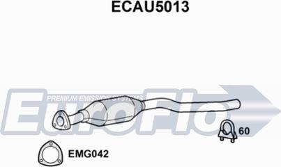 EuroFlo ECAU5013 - Катализатор vvparts.bg