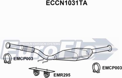 EuroFlo ECCN1031TA - Катализатор vvparts.bg