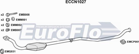 EuroFlo ECCN1027 - Катализатор vvparts.bg