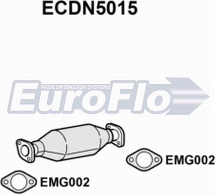 EuroFlo ECDN5015 - Катализатор vvparts.bg