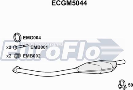 EuroFlo ECGM5044 - Катализатор vvparts.bg