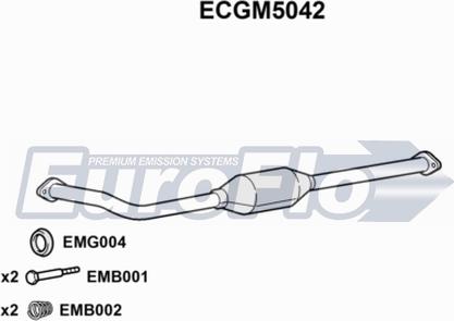 EuroFlo ECGM5042 - Катализатор vvparts.bg