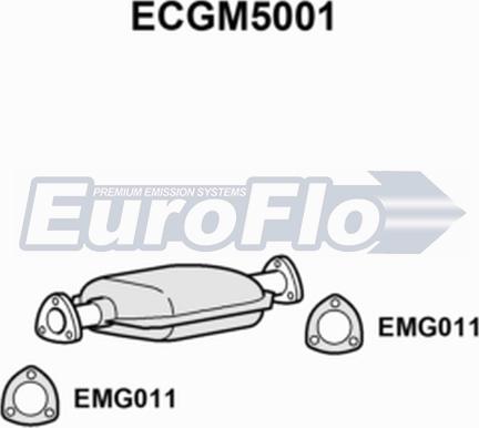 EuroFlo ECGM5001 - Катализатор vvparts.bg