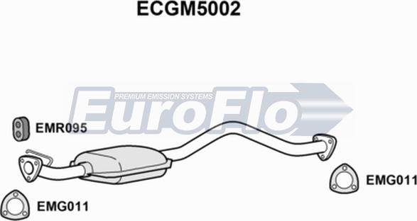 EuroFlo ECGM5002 - Катализатор vvparts.bg