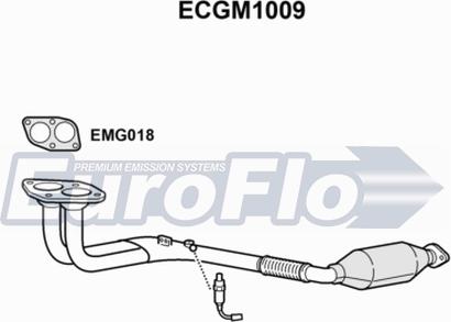 EuroFlo ECGM1009 - Катализатор vvparts.bg