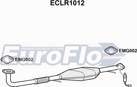 EuroFlo ECLR1012 - Катализатор vvparts.bg