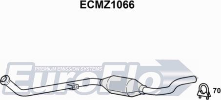 EuroFlo ECMZ1066 - Катализатор vvparts.bg