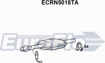 EuroFlo ECRN5018TA - Катализатор vvparts.bg