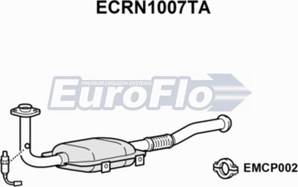 EuroFlo ECRN1007TA - Катализатор vvparts.bg