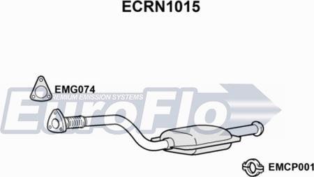 EuroFlo ECRN1015 - Катализатор vvparts.bg