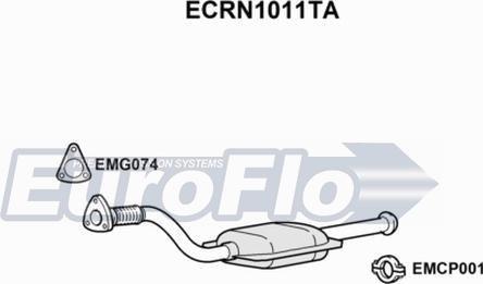 EuroFlo ECRN1011TA - Катализатор vvparts.bg