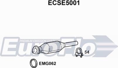 EuroFlo ECSE5001 - Катализатор vvparts.bg