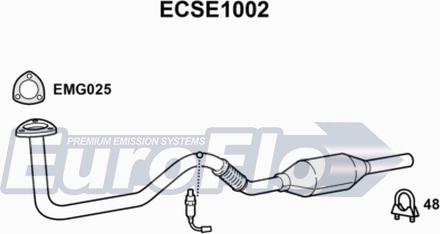 EuroFlo ECSE1002 - Катализатор vvparts.bg