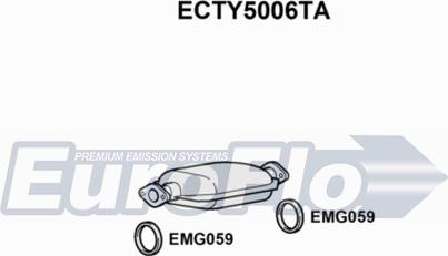 EuroFlo ECTY5006TA - Катализатор vvparts.bg