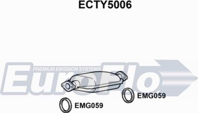 EuroFlo ECTY5006 - Катализатор vvparts.bg