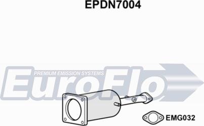 EuroFlo EPDN7004 - Филтър за сажди / твърди частици, изпускателна система vvparts.bg