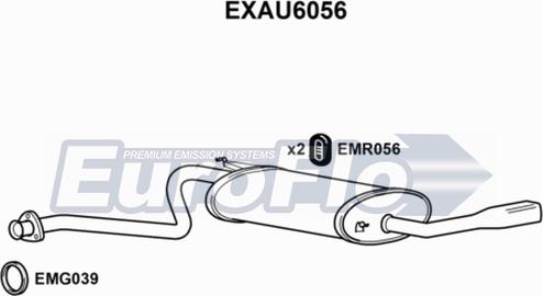 EuroFlo EXAU6056 - Крайно гърне vvparts.bg