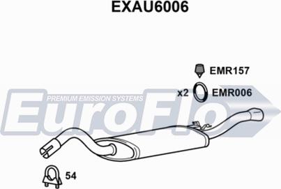 EuroFlo EXAU6006 - Крайно гърне vvparts.bg