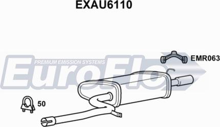 EuroFlo EXAU6110 - Крайно гърне vvparts.bg