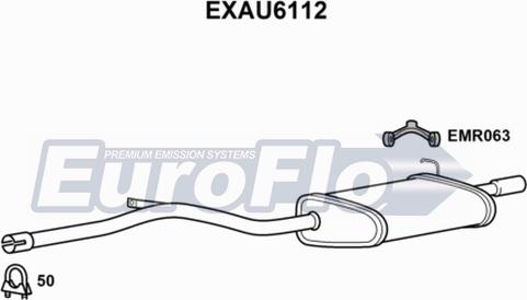 EuroFlo EXAU6112 - Крайно гърне vvparts.bg