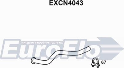 EuroFlo EXCN4043 - Изпускателна тръба vvparts.bg