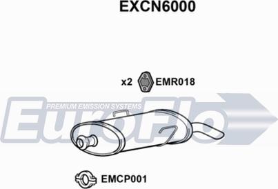 EuroFlo EXCN6000 - Крайно гърне vvparts.bg