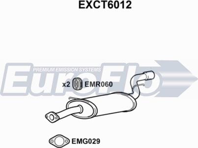 EuroFlo EXCT6012 - Крайно гърне vvparts.bg