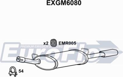 EuroFlo EXGM6080 - Крайно гърне vvparts.bg