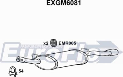 EuroFlo EXGM6081 - Крайно гърне vvparts.bg