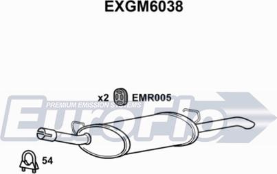 EuroFlo EXGM6038 - Крайно гърне vvparts.bg