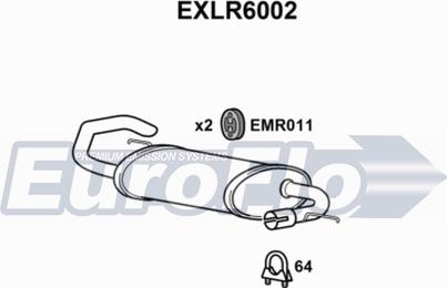 EuroFlo EXLR6002 - Крайно гърне vvparts.bg