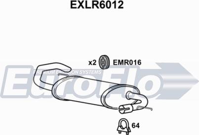 EuroFlo EXLR6012 - Крайно гърне vvparts.bg