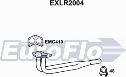 EuroFlo EXLR2004 - Изпускателна тръба vvparts.bg