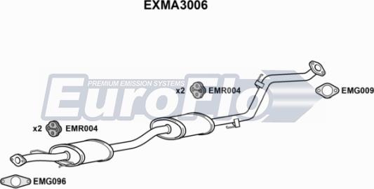 EuroFlo EXMA3006 - Средно гърне vvparts.bg