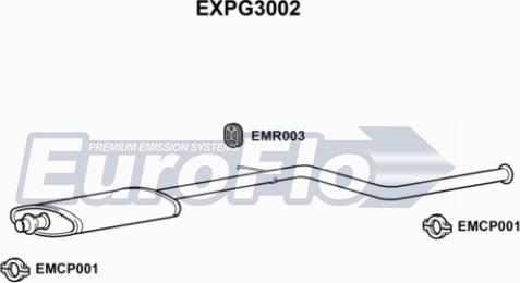 EuroFlo EXPG3002 - Средно гърне vvparts.bg