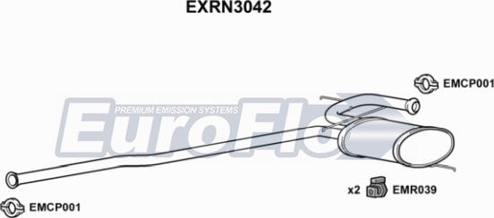 EuroFlo EXRN3042 - Средно гърне vvparts.bg