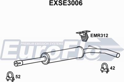 EuroFlo EXSE3006 - Средно гърне vvparts.bg