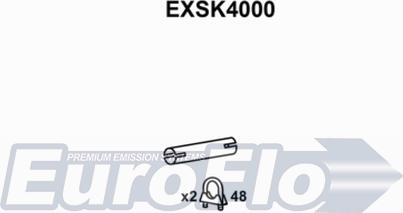 EuroFlo EXSK4000 - Изпускателна тръба vvparts.bg