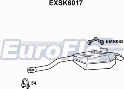 EuroFlo EXSK6017 - Крайно гърне vvparts.bg