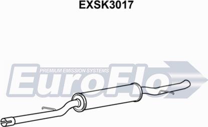 EuroFlo EXSK3017 - Средно гърне vvparts.bg
