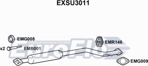 EuroFlo EXSU3011 - Средно гърне vvparts.bg