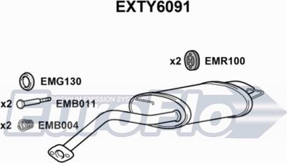 EuroFlo EXTY6091 - Крайно гърне vvparts.bg