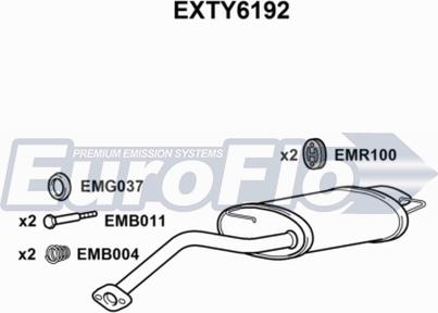 EuroFlo EXTY6192 - Крайно гърне vvparts.bg